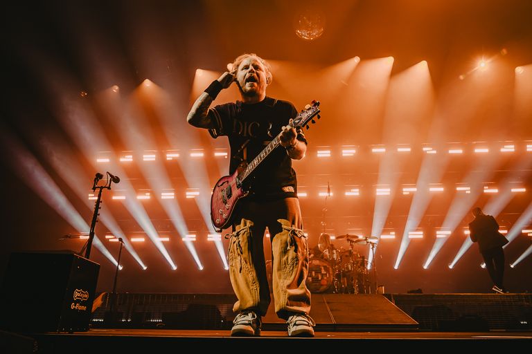 Shinedown performing live at AEC Theatre in Adelaide
